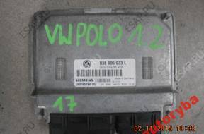 БЛОК УПРАВЛЕНИЯ VW POLO 1.2 03E906033L