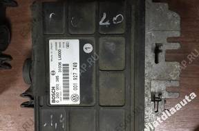 БЛОК УПРАВЛЕНИЯ VW POLO 1.4 0260002385 001927749