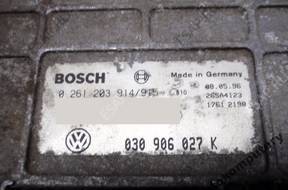 БЛОК УПРАВЛЕНИЯ VW POLO 1.4 030906027k 0261203914-915