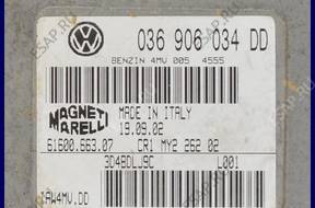 БЛОК УПРАВЛЕНИЯ   VW POLO 1.4 16V 036906034DD