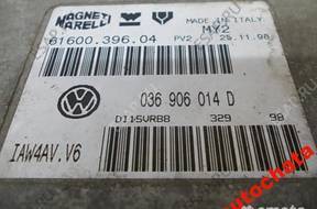 БЛОК УПРАВЛЕНИЯ VW POLO 1.4   ДВИГАТЕЛЕМ 036906014D