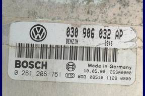 БЛОК УПРАВЛЕНИЯ VW POLO 1.4 MPI 030906032AP 0261206751