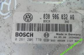 БЛОК УПРАВЛЕНИЯ VW POLO 1.4 MPI 030906032AQ 0261206770