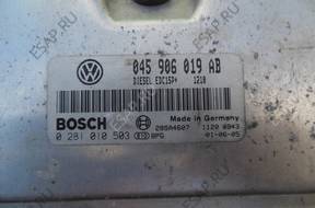 БЛОК УПРАВЛЕНИЯ VW POLO 1.4 TDI 045906019AB 0281010503