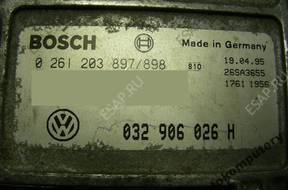 БЛОК УПРАВЛЕНИЯ VW POLO 1.6 032906026h 0261203897-898