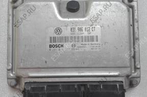 БЛОК УПРАВЛЕНИЯ VW POLO 1.9 SDI 038906012CT 0281010377
