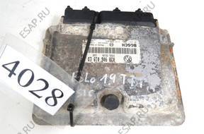 БЛОК УПРАВЛЕНИЯ   VW POLO 1.9 TDI ALH 038906018ED