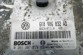 БЛОК УПРАВЛЕНИЯ VW POLO 3 VARIO   ДВИГАТЕЛЕМ 1.4 MPI
