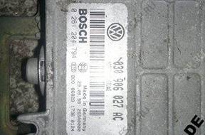 БЛОК УПРАВЛЕНИЯ VW Polo 6N 1,4   ДВИГАТЕЛЕМ