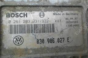 БЛОК УПРАВЛЕНИЯ   VW POLO 6N 1.0 8V 030906027E
