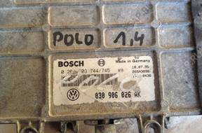 БЛОК УПРАВЛЕНИЯ VW POLO 6N 1.4   030906027K
