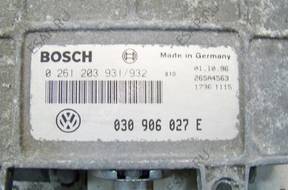 БЛОК УПРАВЛЕНИЯ VW Polo 6N 1996 год 1.0   ДВИГАТЕЛЕМ