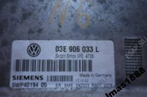 БЛОК УПРАВЛЕНИЯ VW POLO 9N 1.2   03E906033L