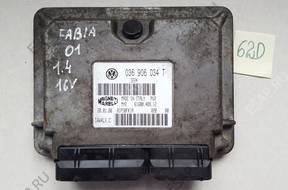 БЛОК УПРАВЛЕНИЯ  VW POLO IBIZA FABIA 1.4 16V 036906034T)