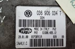 БЛОК УПРАВЛЕНИЯ  VW POLO IBIZA FABIA 1.4 16V 036906034T)