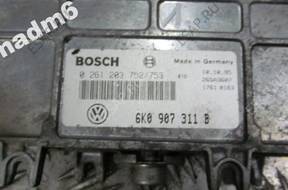 БЛОК УПРАВЛЕНИЯ VW POLO III CLASSIC 1.6   ДВИГАТЕЛЕМ