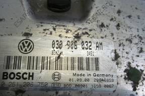 БЛОК УПРАВЛЕНИЯ VW POLO III FL 1.0 99   ДВИГАТЕЛЕМ