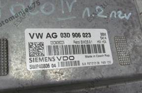 БЛОК УПРАВЛЕНИЯ VW POLO IV 03 1.2 12V   ДВИГАТЕЛЕМ