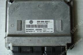 БЛОК УПРАВЛЕНИЯ VW Polo Seat Ibiza 03D906033F 5WP4029801