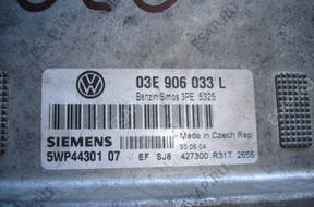 БЛОК УПРАВЛЕНИЯ   VW Polo Seat Skoda 03E906033L