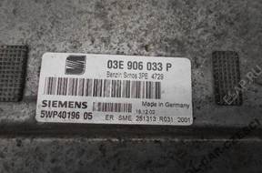 БЛОК УПРАВЛЕНИЯ VW POLO SKODA SEAT 1.2 12V 03E906033P