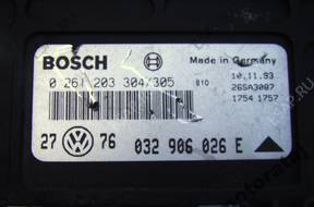 БЛОК УПРАВЛЕНИЯ VW SEAT 0261203304/305  032906026E