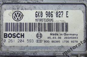 БЛОК УПРАВЛЕНИЯ VW SEAT 0261204593 6K0906027E