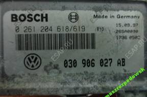 БЛОК УПРАВЛЕНИЯ VW SEAT 0261204618/619 030906027AB