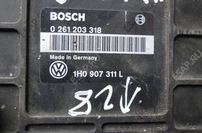 БЛОК УПРАВЛЕНИЯ VW SEAT   0281011334 1H0907311L