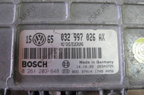 БЛОК УПРАВЛЕНИЯ vw seat 032 997 026 AX