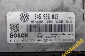 БЛОК УПРАВЛЕНИЯ   VW Seat 038906018BM 0281001846