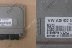 БЛОК УПРАВЛЕНИЯ VW SEAT 03D906023B 5WP40504 04 SIMOS 9.1