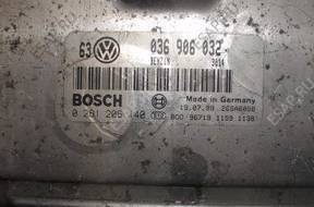 БЛОК УПРАВЛЕНИЯ   VW SEAT 1.4B BOSCH 0261 206 140