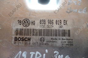БЛОК УПРАВЛЕНИЯ   VW SEAT 1.9 TDI  0 281 010 667