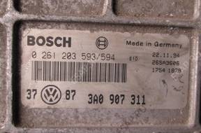 БЛОК УПРАВЛЕНИЯ VW SEAT AUDI   3A0907311