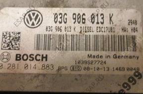 БЛОК УПРАВЛЕНИЯ   VW SEAT AUDI SKODA 03G906013K