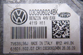 БЛОК УПРАВЛЕНИЯ VW SEAT   ДВИГАТЕЛЕМ 03C906024BK