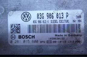 БЛОК УПРАВЛЕНИЯ VW SEAT   ДВИГАТЕЛЕМ 03G906013P