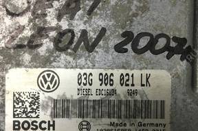 БЛОК УПРАВЛЕНИЯ VW SEAT LEON1,9TDI 0281031279 03G906021LK