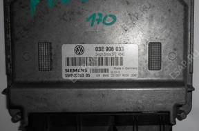 БЛОК УПРАВЛЕНИЯ VW SEAT SKODA 033E906033 5WP4016305 SKLEP