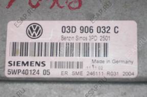 БЛОК УПРАВЛЕНИЯ VW SEAT SKODA 1.2   03D906032C