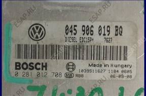 БЛОК УПРАВЛЕНИЯ VW SEAT SKODA 1.4 045906019BQ 0281012708