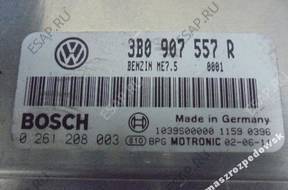 БЛОК УПРАВЛЕНИЯ VW SEAT SKODA 3B0907557 год, 0261208003