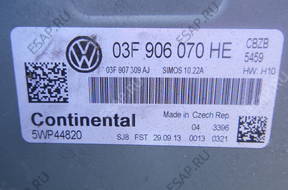 БЛОК УПРАВЛЕНИЯ VW SEAT TSI CBZ   03F906070HE
