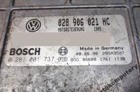 БЛОК УПРАВЛЕНИЯ VW SHARAN 028906021hc 0281001737 БЕЗ КОДА