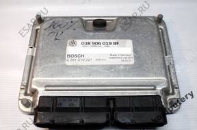 БЛОК УПРАВЛЕНИЯ VW SHARAN 038906019bf 0281010221 БЕЗ КОДА