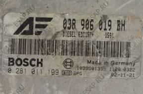 БЛОК УПРАВЛЕНИЯ   VW SHARAN 1.9 TDI 038906019BH