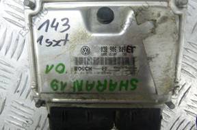 БЛОК УПРАВЛЕНИЯ VW SHARAN 1.9 TDI   038906019ET