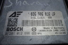 БЛОК УПРАВЛЕНИЯ VW SHARAN 2.0 06 год,   036906016JP