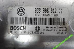 БЛОК УПРАВЛЕНИЯ   VW SKODA 038906012GG